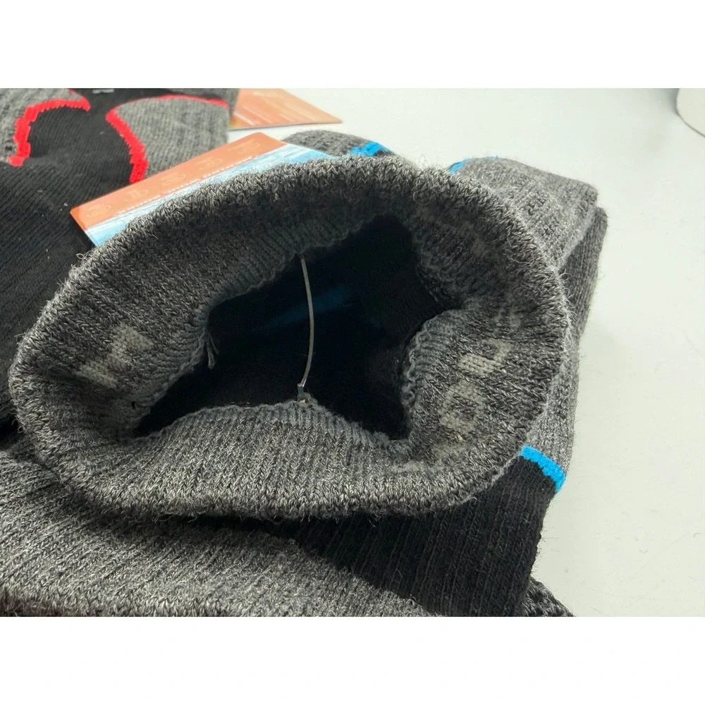 Unenow Merino Wool Ski Socks Mens L 2 Pairs Thermal Cushioned